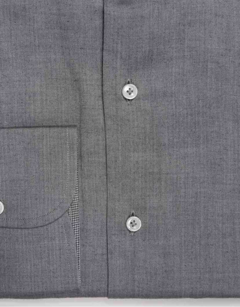 Patrick-Hellmann-Collection-Grey-Shirt-100-Cotton-image Patrick Hellmann Collection Grey Shirt 100% Cotton image